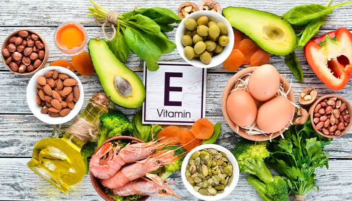 Tác dụng của vitamin E đối với cơ thể.